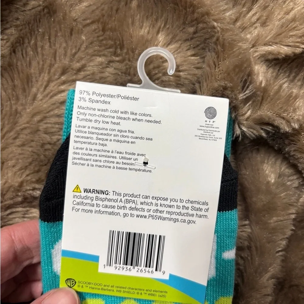 Scooby Doo crew socks brand new